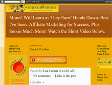 Tablet Screenshot of affiliatemarketingforsuccessbtf.blogspot.com