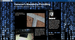 Desktop Screenshot of myblackberryphotoblog.blogspot.com