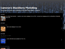 Tablet Screenshot of myblackberryphotoblog.blogspot.com