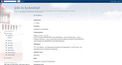 Desktop Screenshot of hyderabadnaukri.blogspot.com