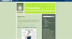 Desktop Screenshot of 18rabbitgallery.blogspot.com