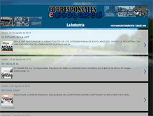 Tablet Screenshot of corresponsaleslaindustria.blogspot.com