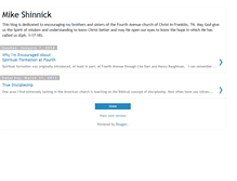 Tablet Screenshot of mikeshinnick.blogspot.com