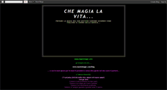 Desktop Screenshot of chemagialavita.blogspot.com