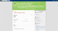 Desktop Screenshot of motorhomevalues.blogspot.com