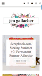 Mobile Screenshot of jengallacher.blogspot.com