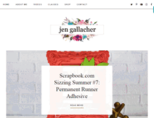 Tablet Screenshot of jengallacher.blogspot.com