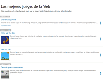 Tablet Screenshot of losmejoresjuegosdelaweb-benet.blogspot.com