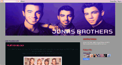 Desktop Screenshot of jonasbrothersuniversal.blogspot.com