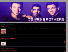 Tablet Screenshot of jonasbrothersuniversal.blogspot.com