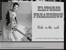 Tablet Screenshot of klitoris-freakshow.blogspot.com