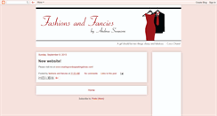 Desktop Screenshot of fashionsandfancies.blogspot.com