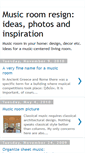Mobile Screenshot of musicroomdesign.blogspot.com