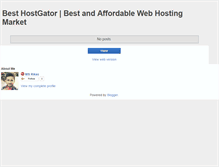 Tablet Screenshot of besthostgator.blogspot.com