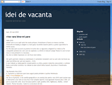 Tablet Screenshot of ideidevacanta.blogspot.com