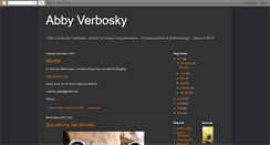 Desktop Screenshot of abbyverbosky.blogspot.com