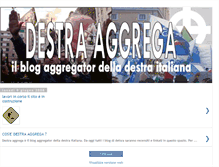 Tablet Screenshot of destraggrega.blogspot.com