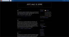 Desktop Screenshot of jeffmacishere.blogspot.com