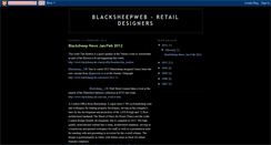 Desktop Screenshot of blacksheep-retail-design.blogspot.com