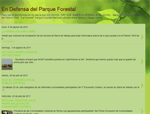 Tablet Screenshot of endefensadelparqueforestal.blogspot.com