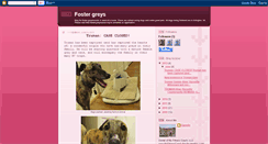 Desktop Screenshot of fostergreys.blogspot.com