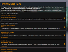 Tablet Screenshot of historiasdalapa.blogspot.com