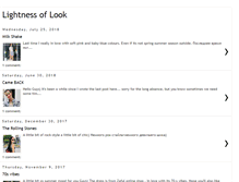 Tablet Screenshot of lightnessoflook.blogspot.com