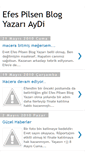 Mobile Screenshot of efespilsenblogyazari.blogspot.com