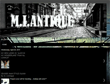Tablet Screenshot of missmiantique.blogspot.com