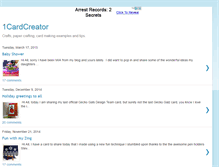 Tablet Screenshot of 1cardcreator.blogspot.com