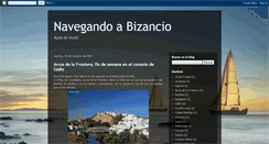 Desktop Screenshot of navegandoabizancio.blogspot.com