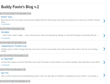 Tablet Screenshot of buddyfoote.blogspot.com
