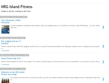 Tablet Screenshot of nrgislandfitness.blogspot.com