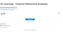 Tablet Screenshot of conjuntoamazonas.blogspot.com