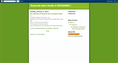 Desktop Screenshot of exchangefinancialastrobooks.blogspot.com
