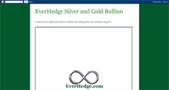 Desktop Screenshot of everhedge.blogspot.com