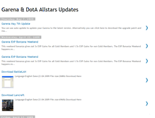 Tablet Screenshot of garena-dota.blogspot.com