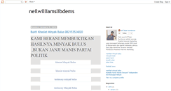 Desktop Screenshot of neilwilliamslibdems.blogspot.com