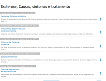 Tablet Screenshot of esclerose-info.blogspot.com