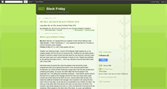 Desktop Screenshot of blackfridayspecials.blogspot.com