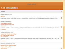 Tablet Screenshot of mediconsultant.blogspot.com