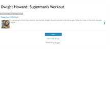 Tablet Screenshot of dwight-howard-workout.blogspot.com