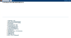 Desktop Screenshot of cfdinternettrading.blogspot.com