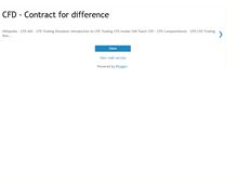 Tablet Screenshot of cfdinternettrading.blogspot.com