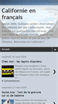 Mobile Screenshot of californieenfrancais.blogspot.com