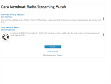Tablet Screenshot of cara-membuat-radio-streaming-murah.blogspot.com