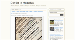 Desktop Screenshot of dentistinmemphis.blogspot.com
