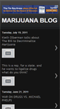 Mobile Screenshot of marajuanablog.blogspot.com