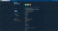 Desktop Screenshot of crashbandicoot-game-dicas.blogspot.com