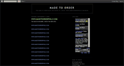 Desktop Screenshot of madetoorderphilly.blogspot.com